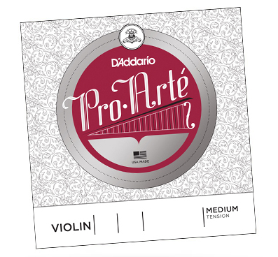 ダダリオ J56 1/2M バイオリン弦　セットD'Addario　Pro・Arte Violin Strings[J5612M] 返品種別A