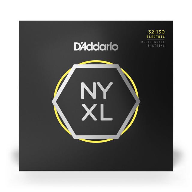 ダダリオ NYXL32130MS エレキベース弦（Multi Scale Regular Light 6-String）D'Addario　NYXL Bass Multiscale[NYXL32130MS] 返品種別A