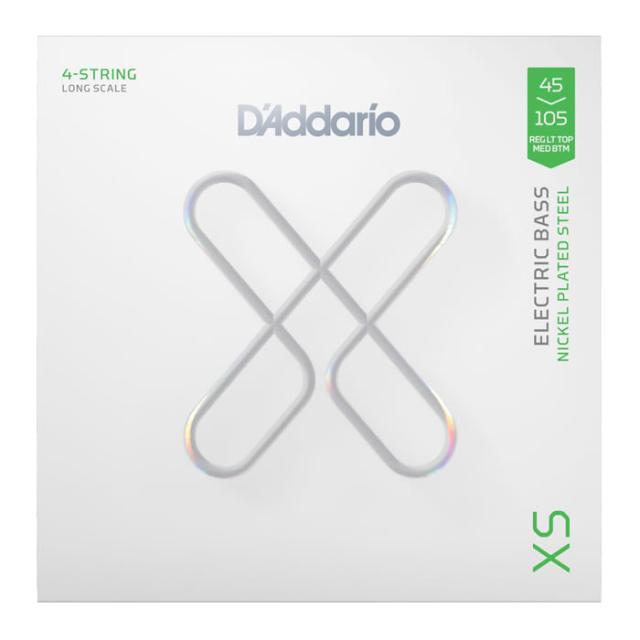 ダダリオ XSB45105 エレキベース弦（Light Top/Medium Bottom .045-.105）D'Addario XS Bass Strings[XSB45105] 返品種別A