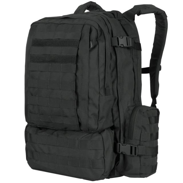 CONDOR 3 DAY ASSAULT PACK BLACK 【容量：50L】ミリタリーバックパック 返品種別B