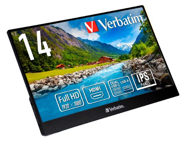 Verbatim｜バーベイタム PM-14 モバイル液晶ディスプレイ(14型/IPS