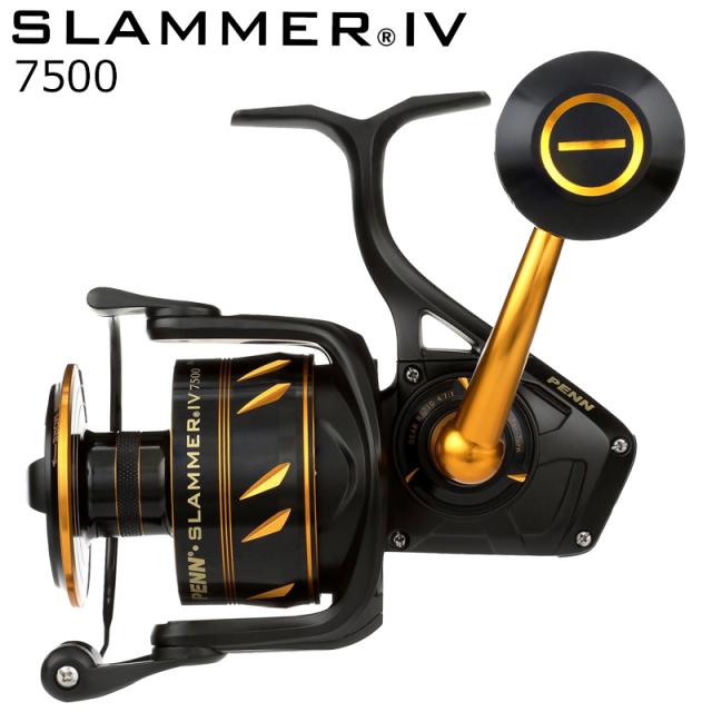PENN スラマー4 7500 スラマー4 7500ペン SLAMMER IV スピニングリール[1649453PENN] 返品種別A