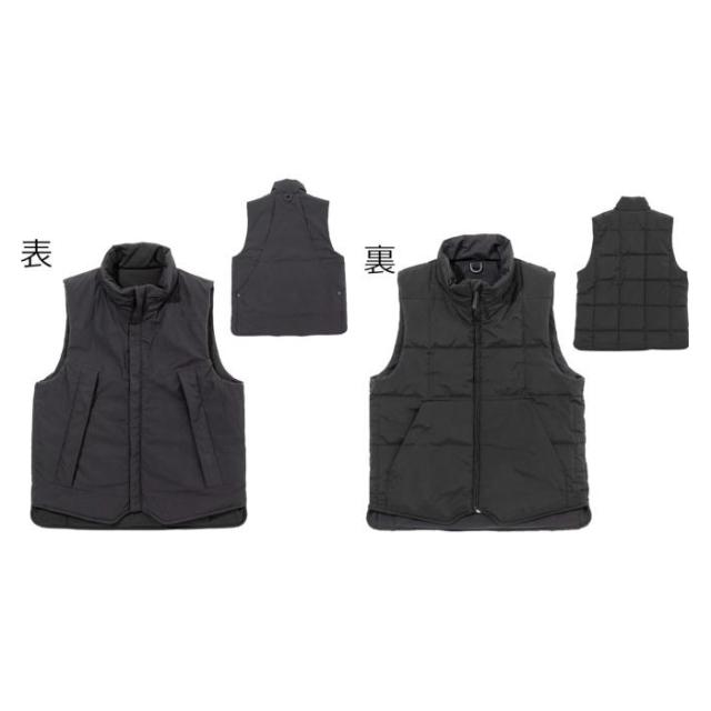 アブガルシア リバーシブルベスト XL(ブラック) リバーシブルベスト XLサイズ(ブラック)AbuGarcia[1612025ABU] 返品種別A