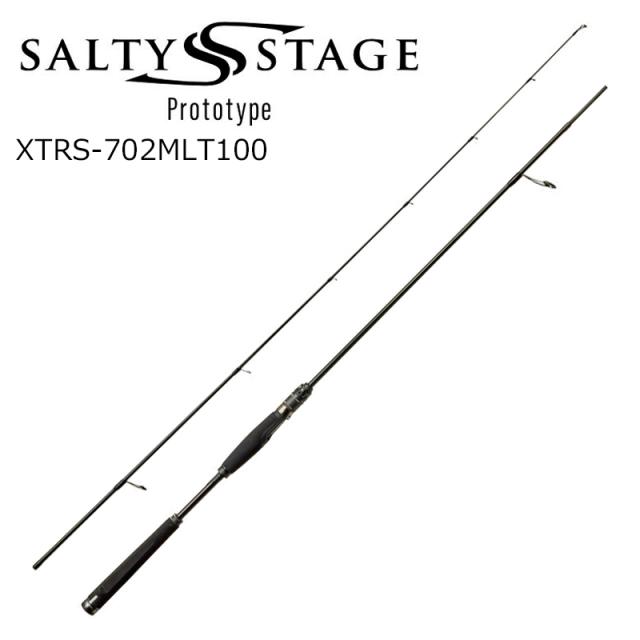アブガルシア ソルティーステージ プロトタイプ タイラバ XTRS-702MLT100 7.0ft 2ピース スピニング XTRS-702MLT100返品種別A