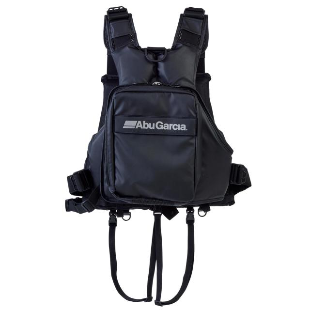 アブガルシア システムゲームベスト(コーティングブラック) フリーサイズ システムゲームベスト(コーティングブラック)返品種別A