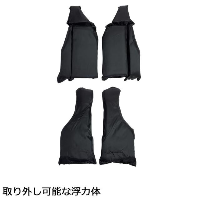 アブガルシア システムゲームベスト(コーティングブラック) フリーサイズ システムゲームベスト(コーティングブラック)返品種別A