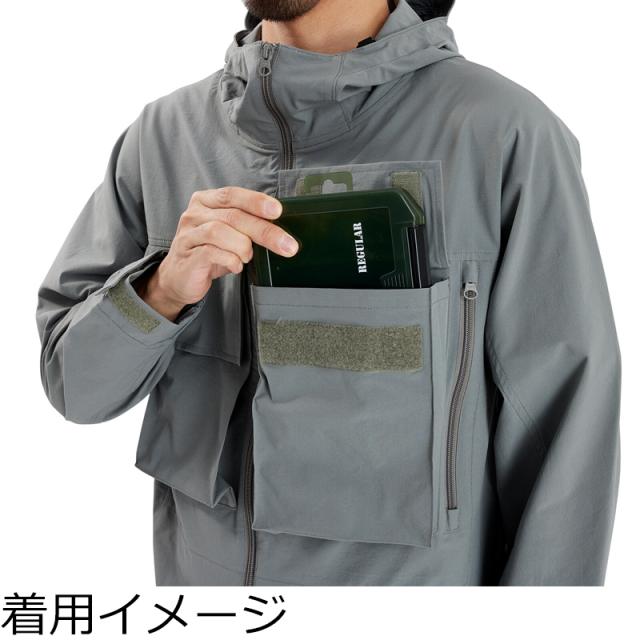 アブガルシア ウォーターレジスタントフィッシングパーカーMサイズ(グレー) ウォーターレジスタント フィッシングパーカー Mサイズ(グレー)AbuGarcia[1625529ABU] 返品種別A アブガルシア ウォーターレジスタントフィッシングパーカーMサイズ