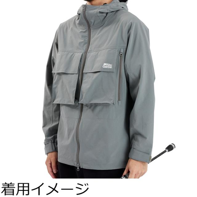 アブ ガルシア ウォーターレジスタントフィッシングアノラック ブルー