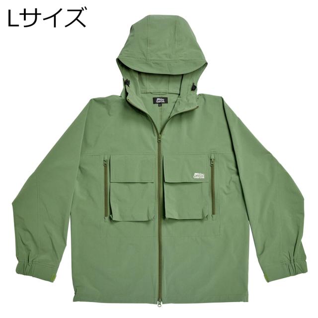 アブガルシア ウォーターレジスタントフィッシングパーカーLサイズ(オリーブ) ウォーターレジスタント フィッシングパーカー Lサイズ(オリーブ)AbuGarcia[1625533ABU] 返品種別A