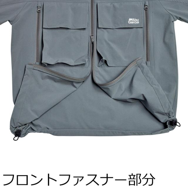 アブガルシア ウォーターレジスタントフィッシングパーカーXLサイズ