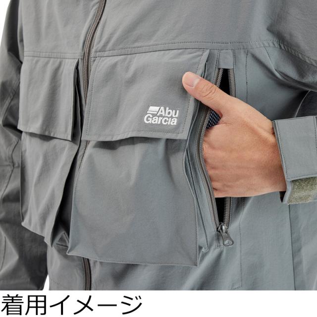 アブガルシア ウォーターレジスタントフィッシングパーカーXLサイズ