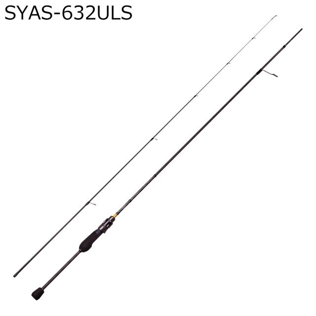 アブガルシア ソルティースタイル アジ SYAS-632ULS スピニング AbuGarcia SaltyStyle Aji アジングロッド SYAS-632ULS返品種別A