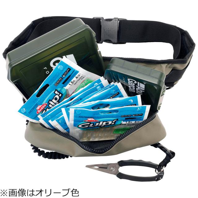 アブガルシア ハイドロヒップバッグ(オリーブ) ハイドロヒップバッグ 3.5L (オリーブ)AbuGarcia タックルバッグ[1638707ABU] 返品種別A