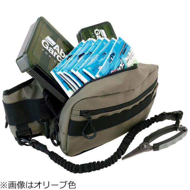 アブガルシア ハイドロヒップバッグ(ブラック) ハイドロヒップバッグ 3.5L (ブラック)AbuGarcia タックルバッグ[1638708ABU] 返品種別A
