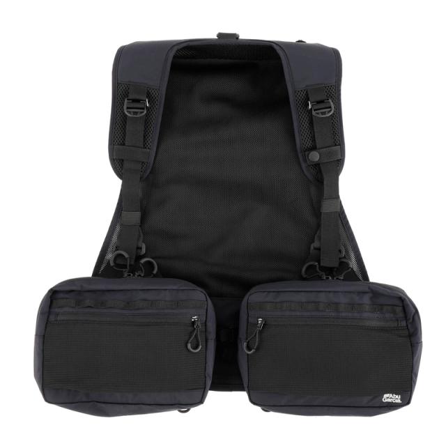 アブガルシア マウンテンストリームFWフィッシングベスト(ブラック) マウンテンストリーム FW フィッシングベスト フリーサイズ(ブラック)AbuGarcia[1641657ABU] 返品種別A