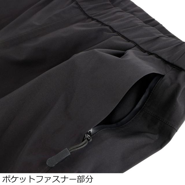 アブガルシア 3レイヤーウォータープルーフパンツM(ブラック/コラボ) 3レイヤー ウォータープルーフパンツ Mサイズ (ブラック)プリント入りコラボレーションバージョンAbuGarcia フィッシングパンツ LUNKER KILLER×Abu Garcia[1642062ABU] 返品種別A_2
