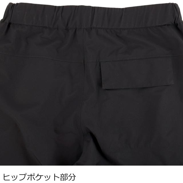 アブガルシア 3レイヤーウォータープルーフパンツL(ブラック/コラボ) 3レイヤー ウォータープルーフパンツ Lサイズ (ブラック)プリント入りコラボレーションバージョンAbuGarcia フィッシングパンツ LUNKER KILLER×Abu Garcia[1642063ABU] 返品種別A_3