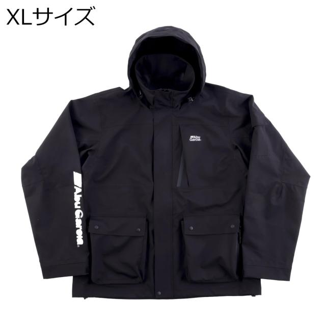 アブガルシア 1654226 3レイヤー フィッシングシェルパーカー XLサイズ(ブラック)AbuGarcia[1654226ABU] 返品種別A