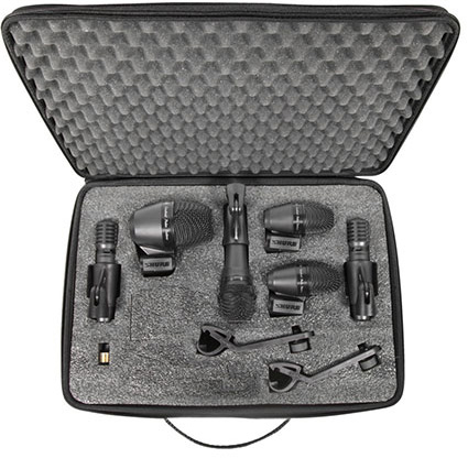 シュア PGADRUMKIT6 ドラム用マイクロホンキットSHURE[PGADRUMKIT6] 返品種別A