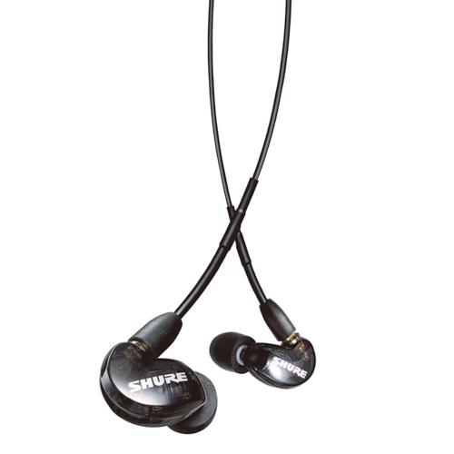 シュア SE215K-A ダイナミック密閉型カナルイヤホン (ブラック)SHURE SE215[SE215KA] 返品種別A