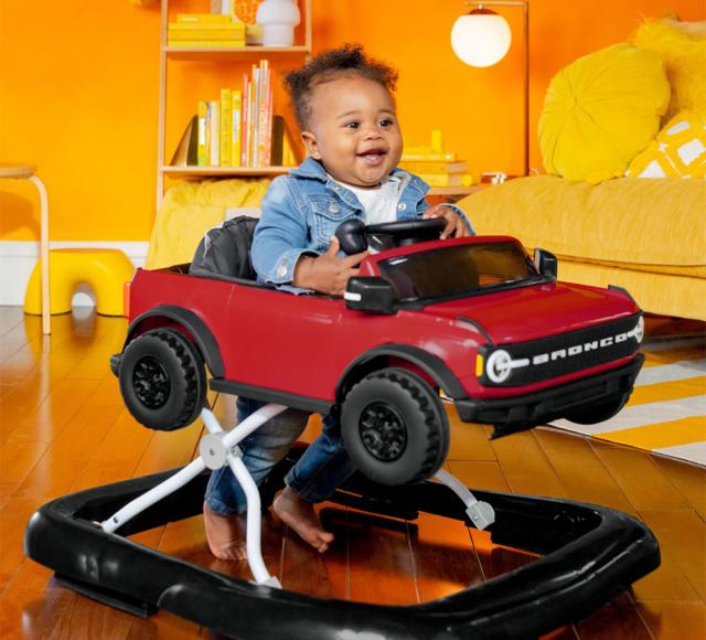 ブライトスターツ FBウオ-カ-RD Kids2 Ford Bronco 4in1 ベビーウォーカー (レッド)[FBウオカRD] 返品種別A