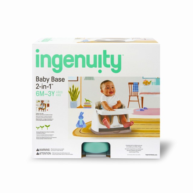 ingenuity ベビーチェア (ミントグリーン) ベビーベース3.0MGN返品種別