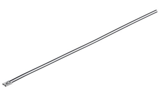 パンドウイットコーポレーション MLTC6H-LP316 Pan-Steel　MLTタイプ　ナイロン11コーティング　ステンレススチールバンド　SUS316　幅7.9mm　長さ521mm(50本入)[MLTC6HLP316] 返品種別B