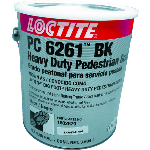 ヘンケルジャパン BF-HDP-BK ロックタイト ビッグフット HDP 黒 3.6L(1602679)(PC 6261)LOCTITE[BFHDPBK] 返品種別B