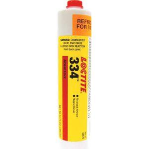ヘンケルジャパン ロックタイト 334 アクリル系構造用接着剤 耐熱用 300ml(薄黄色) LOCTITE 接着剤1液タイプ 334-300返品種別B