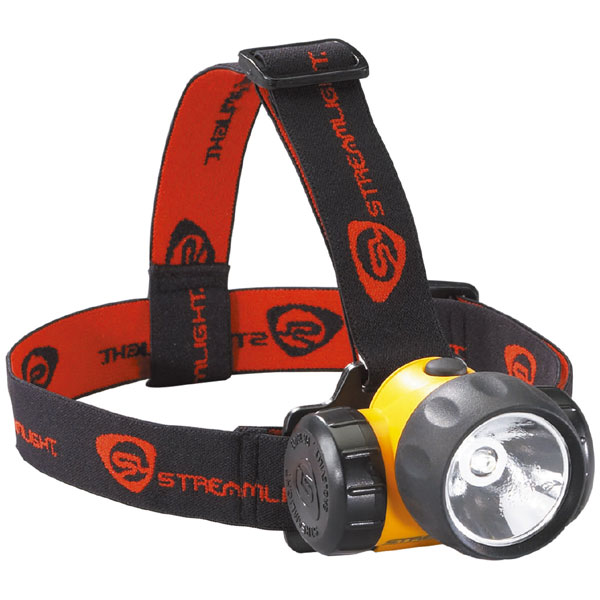 ストリームライト 61200 LEDヘッドライト（イエロー）120ルーメンSTREAMLIGHT ハズロ[61200ストリムライト] 返品種別A