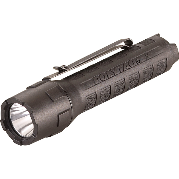ストリームライト LED懐中電灯（ブラック）600ルーメン STREAMLIGHT ポリタックX　CR123A 88600(ストリ-ムライト)返品種別A