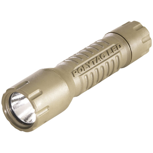 ストリームライト 88851 LED懐中電灯（ベージュ）130ルーメンSTREAMLIGHT ポリタックLEDライト[88851ストリムライト] 返品種別A