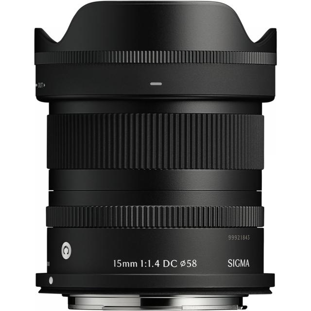 シグマ AF15MMF1.4DCRF 15mm F1.4 DC※キヤノンRFマウント（APS-Cサイズ）[AF15MMF14DCRF] 返品種別A