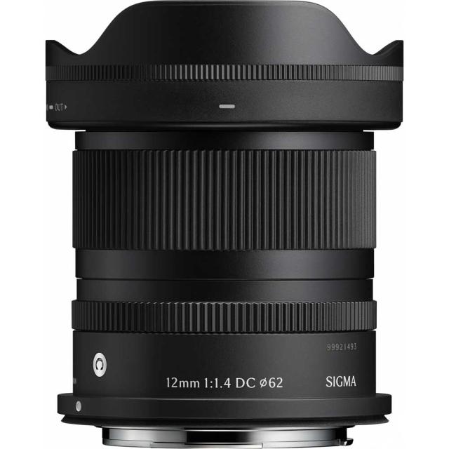 シグマ AF12MMF1.4DCRF 12mm F1.4 DC※キヤノンRFマウント（APS-Cサイズ）[AF12MMF14DCRF] 返品種別A
