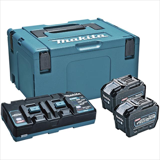 マキタ A-74859 【正規品】パワーソースキット XGT10(バッテリーBL4080F(8.0Ah)×2本、充電器DC40RB)makita[A74859マキタ] 返品種別B