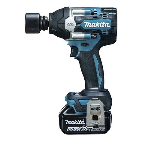 マキタ TW700DRGX 充電式インパクトレンチ(バッテリBL1860B×2本・充電器DC18RF・ケース付)makita ソケット別売[TW700DRGX] 返品種別B