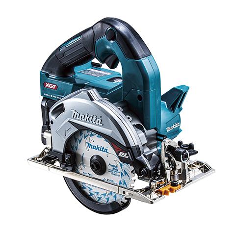 マキタ 40Vmax 充電式マルノコ 125mm (青) (バッテリBL4025×2個・充電器DC40RA・ケース・鮫肌チップソー付き) HS007GRDX返品種別B