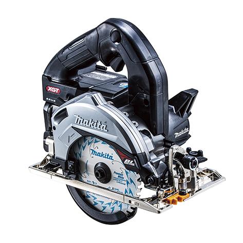 マキタ 40Vmax 充電式マルノコ 125mm (黒) (バッテリBL4025×2個・充電器DC40RA・ケース・鮫肌チップソー付き) HS007GRDXB返品種別B