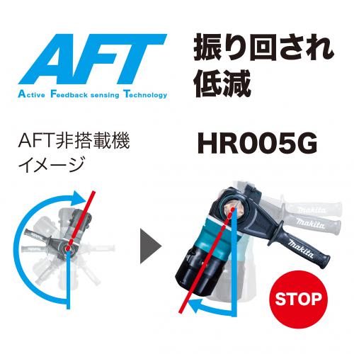 マキタ HR005GRMX 充電式ハンマドリル 40mm (バッテリBL4040×2個・充電器DC40RA・ケース付き)makita[HR005GRMXマキタ] 返品種別B_6