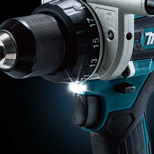 マキタ 18V 充電式ドライバドリル 140N・m (バッテリBL1860B(6.0Ah)×2本・充電器DC18RF付き) makita DF486DRGX返品種別B_5