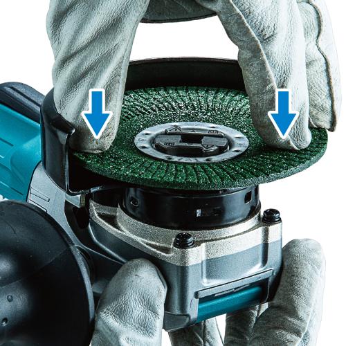 マキタ GA045GZ 充電式ディスクグラインダ 100mm パドルスイッチ (本体のみ)makita[GA045GZマキタ] 返品種別B_2