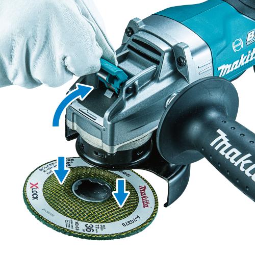 マキタ GA045GZ 充電式ディスクグラインダ 100mm パドルスイッチ (本体のみ)makita[GA045GZマキタ] 返品種別B_3