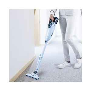 マキタ ダストボックス式スティッククリーナー 充電式 フロアブラシ オリーブ 【掃除機】makita　Li-ion CL284FDRFO返品種別A_5
