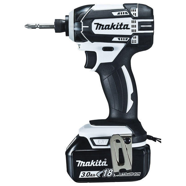 マキタ 充電式インパクトドライバ(18VバッテリBL1830×2本・充電器DC18RC・ケース付き) ホワイト TD149DRFXW返品種別B