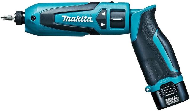 マキタ 充電式ペンインパクトドライバ(バッテリBL0715・充電器DC07SB付き) 正逆転両用 TD021DSHSP返品種別B