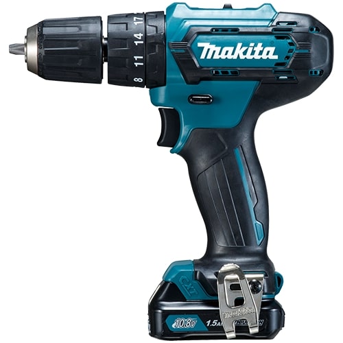 マキタハツリ マキタ 10.8V 充電式震動ドライバドリル 28N・m (バッテリBL1015(1.5Ah)×2