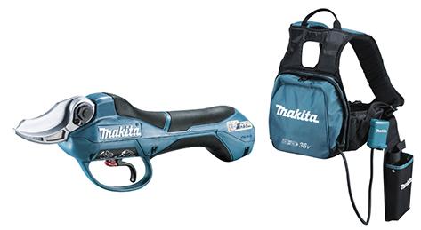 マキタ UP362DPG2 充電式せん定ハサミ(高トルクタイプ) 36V 6.0Ah バッテリBL1860B×2本・2口急速充電器DC18RD・ハーネス一式付きmakita[UP362DPG2] 返品種別B
