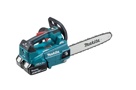 マキタ 充電式チェンソー (36VバッテリーBL1860B×2本・2口急速充電器DC18RD付き) 300mm (青) MUC306DGF返品種別B