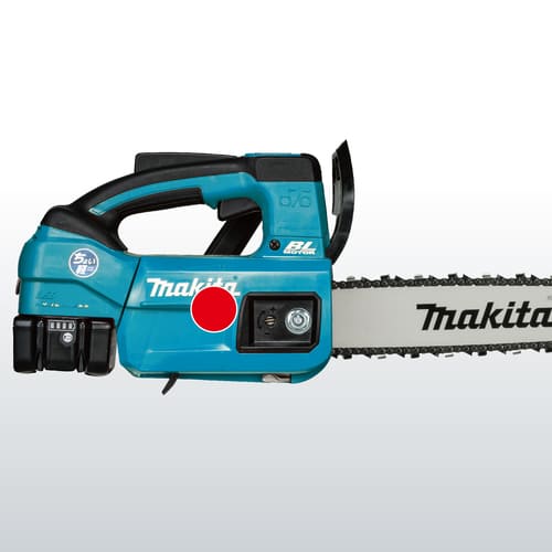 マキタ 充電式チェンソー (36VバッテリーBL1860B×2本・2口急速充電器DC18RD付き) 250mm (赤) MUC256DGFR返品種別B_5
