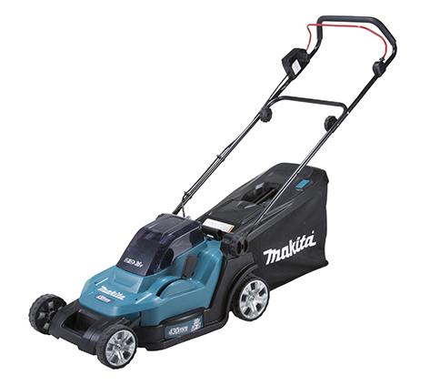 マキタ 充電式芝刈機 (36VバッテリーBL1860B×2本・充電器DC18RD付き) 刈込幅380mm MLM432DPG2返品種別B